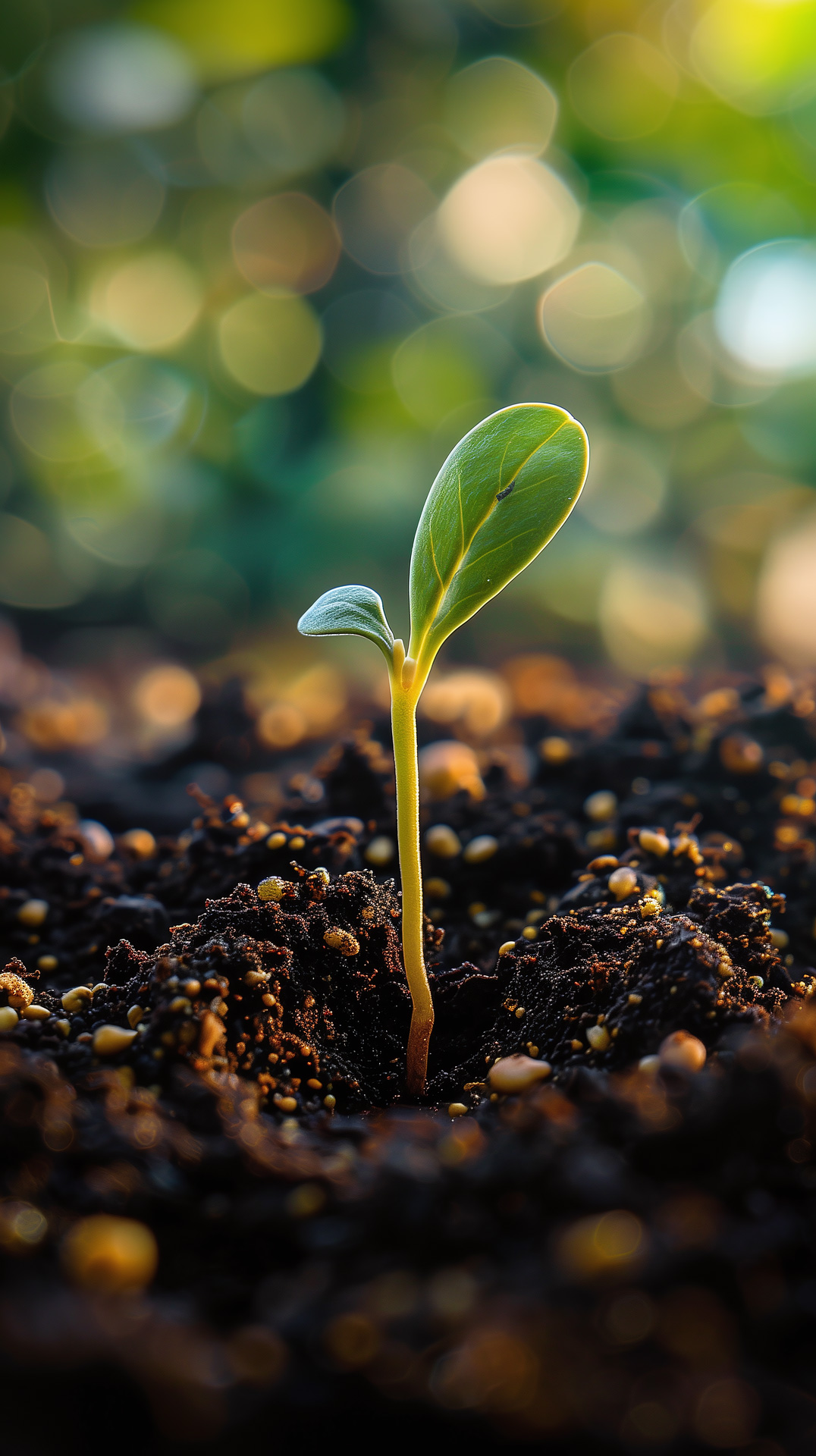 種から大きな芽へ